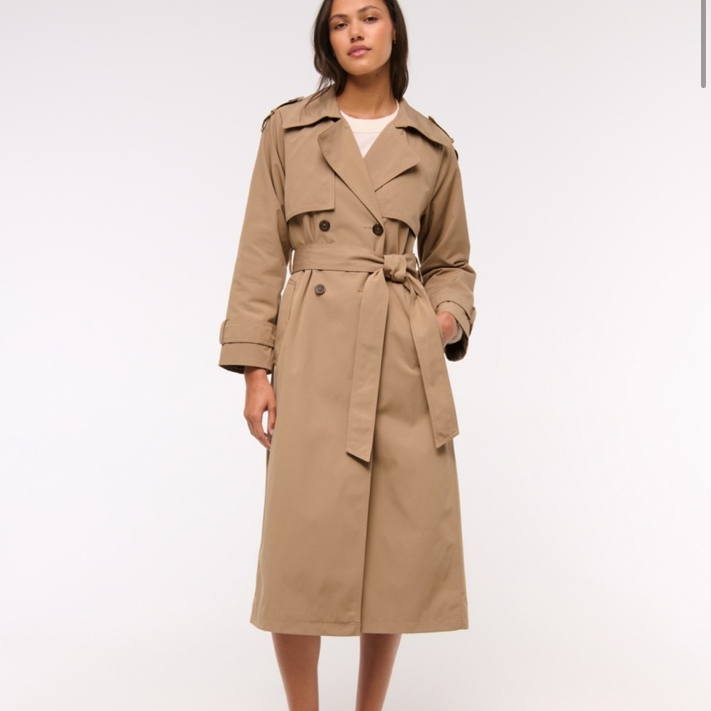 Women’s Camel Trench Coat